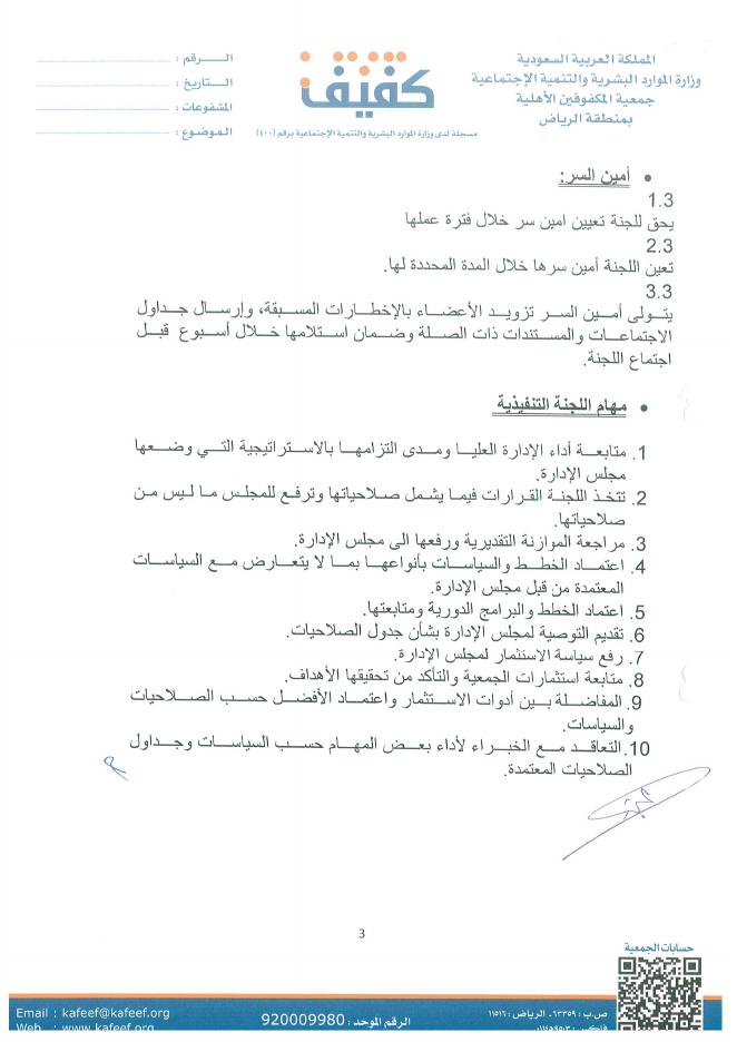 سياسات واجراءات اللجنة التنفيذية - صفحة 4